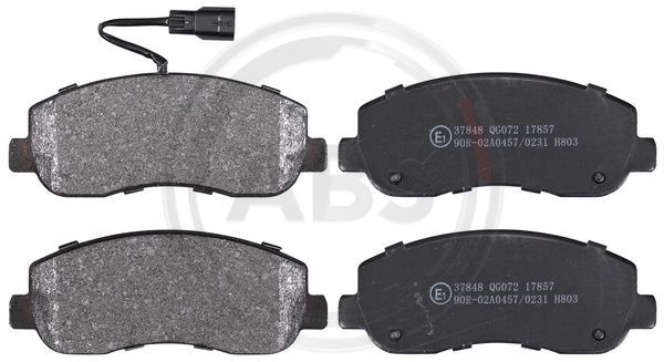 A.B.S. 37848 Brake Pad Set, disc brake