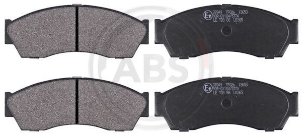 A.B.S. 37849 Brake Pad Set, disc brake
