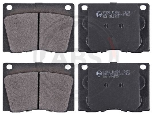 A.B.S. 37852 Brake Pad Set, disc brake