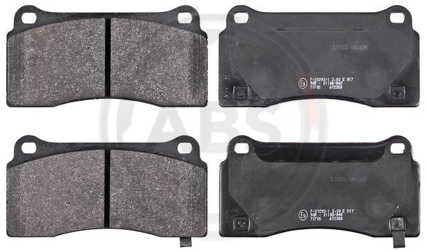 A.B.S. 37856 Brake Pad Set, disc brake