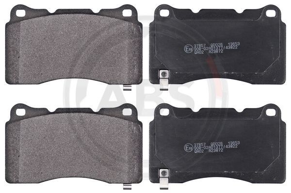 A.B.S. 37857 Brake Pad Set, disc brake