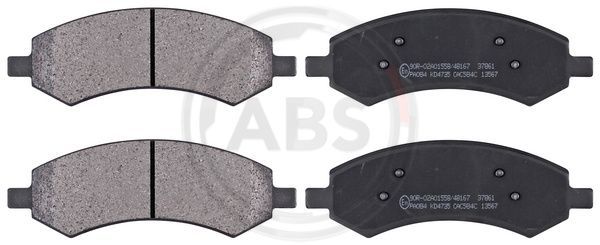 A.B.S. 37861 Brake Pad Set, disc brake