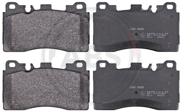 A.B.S. 37867 Brake Pad Set, disc brake