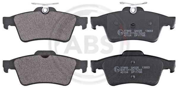 A.B.S. 37869 Brake Pad Set, disc brake