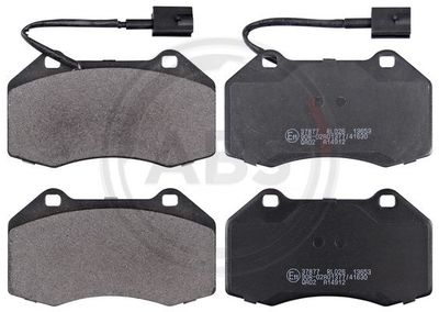 Brake Pad Set, disc brake A.B.S. 37877