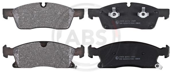 A.B.S. 37878 Brake Pad Set, disc brake