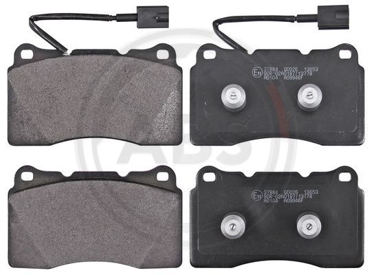 A.B.S. 37884 Brake Pad Set, disc brake