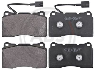 Brake Pad Set, disc brake A.B.S. 37884