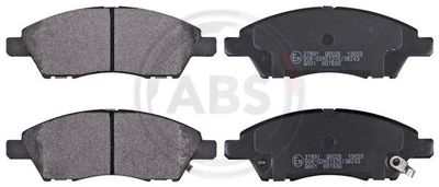 Brake Pad Set, disc brake A.B.S. 37891