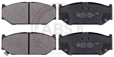 Brake Pad Set, disc brake A.B.S. 37893