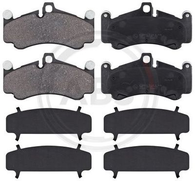 Brake Pad Set, disc brake A.B.S. 37899