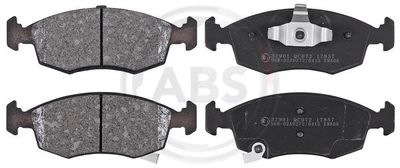 Brake Pad Set, disc brake A.B.S. 37901