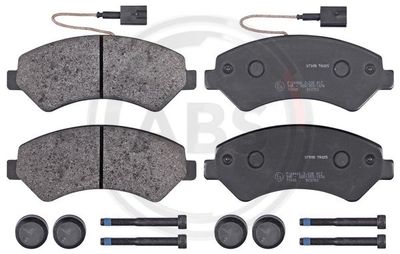 Brake Pad Set, disc brake A.B.S. 37908
