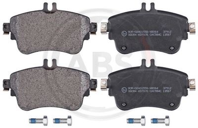 Brake Pad Set, disc brake A.B.S. 37912