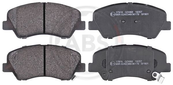 A.B.S. 37916 Brake Pad Set, disc brake