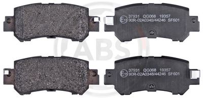 Brake Pad Set, disc brake A.B.S. 37931
