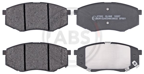 A.B.S. 37932 Brake Pad Set, disc brake