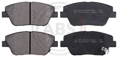 Brake Pad Set, disc brake A.B.S. 37951