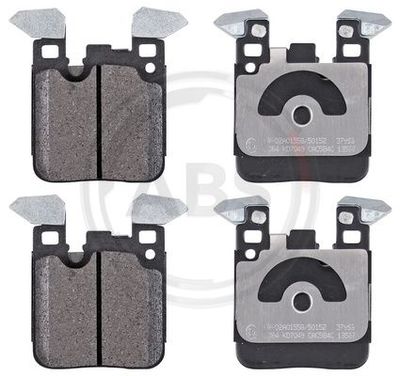 Brake Pad Set, disc brake A.B.S. 37953