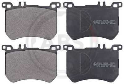 Brake Pad Set, disc brake A.B.S. 37955