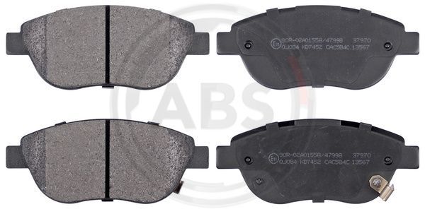 A.B.S. 37970 Brake Pad Set, disc brake