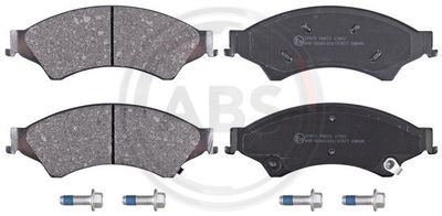 Brake Pad Set, disc brake A.B.S. 37973