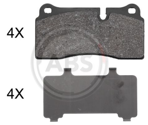A.B.S. 37976 Brake Pad Set, disc brake