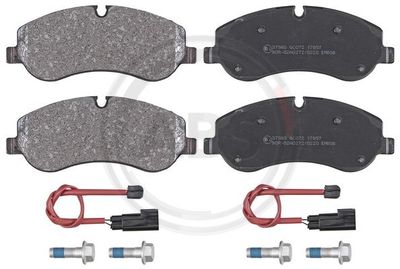 Brake Pad Set, disc brake A.B.S. 37980
