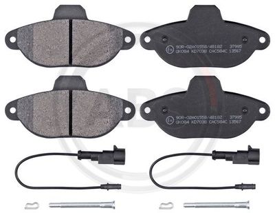 Brake Pad Set, disc brake A.B.S. 37995