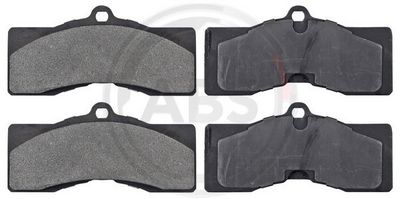 Brake Pad Set, disc brake A.B.S. 38008