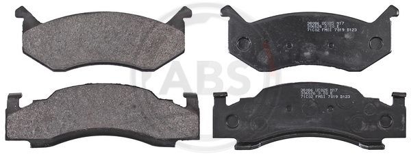 A.B.S. 38086 Brake Pad Set, disc brake
