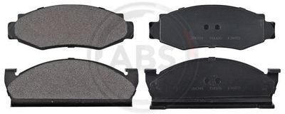Brake Pad Set, disc brake A.B.S. 38091
