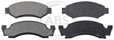 Brake Pad Set, disc brake A.B.S. 38092