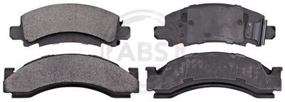 Brake Pad Set, disc brake A.B.S. 38149
