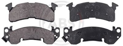 Brake Pad Set, disc brake A.B.S. 38153