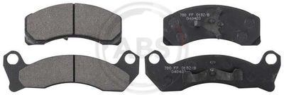Brake Pad Set, disc brake A.B.S. 38200