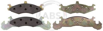 Brake Pad Set, disc brake A.B.S. 38221
