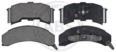 Brake Pad Set, disc brake A.B.S. 38261