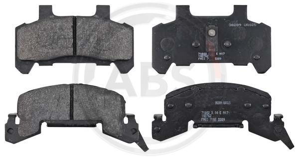 A.B.S. 38289 Brake Pad Set, disc brake