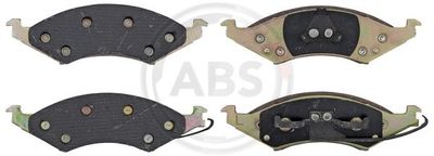 Brake Pad Set, disc brake A.B.S. 38324