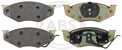 Brake Pad Set, disc brake A.B.S. 38367