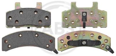 Brake Pad Set, disc brake A.B.S. 38368
