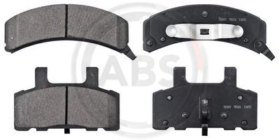 Brake Pad Set, disc brake A.B.S. 38369