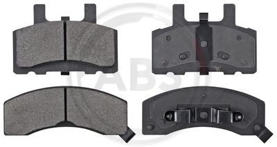 Brake Pad Set, disc brake A.B.S. 38370