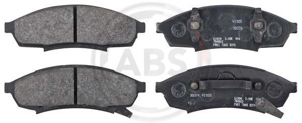 A.B.S. 38376 Brake Pad Set, disc brake