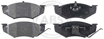 Brake Pad Set, disc brake A.B.S. 38416
