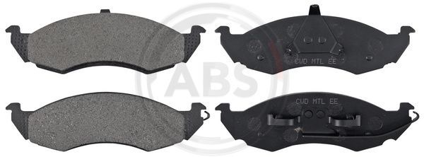 A.B.S. 38417 Brake Pad Set, disc brake