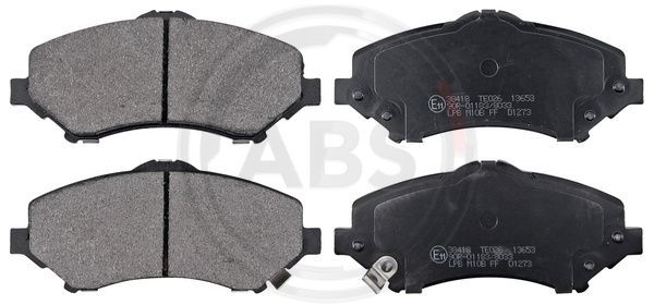 A.B.S. 38418 Brake Pad Set, disc brake