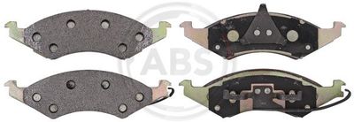 Brake Pad Set, disc brake A.B.S. 38421