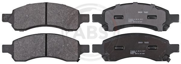 A.B.S. 38424 Brake Pad Set, disc brake